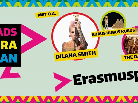 De Stadskaravaan viert het zesde feestje op Erasmusplein